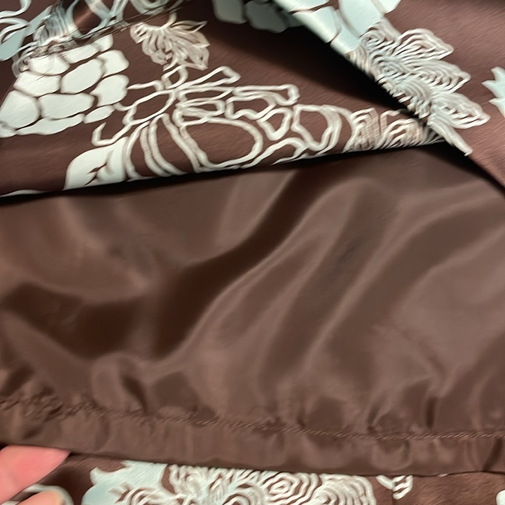 Y2K Jessica Howard Satin Floral Dress, 10 - Picture 5 of 5